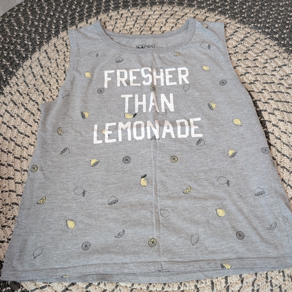 Gray Kids Tank Top by Abrand